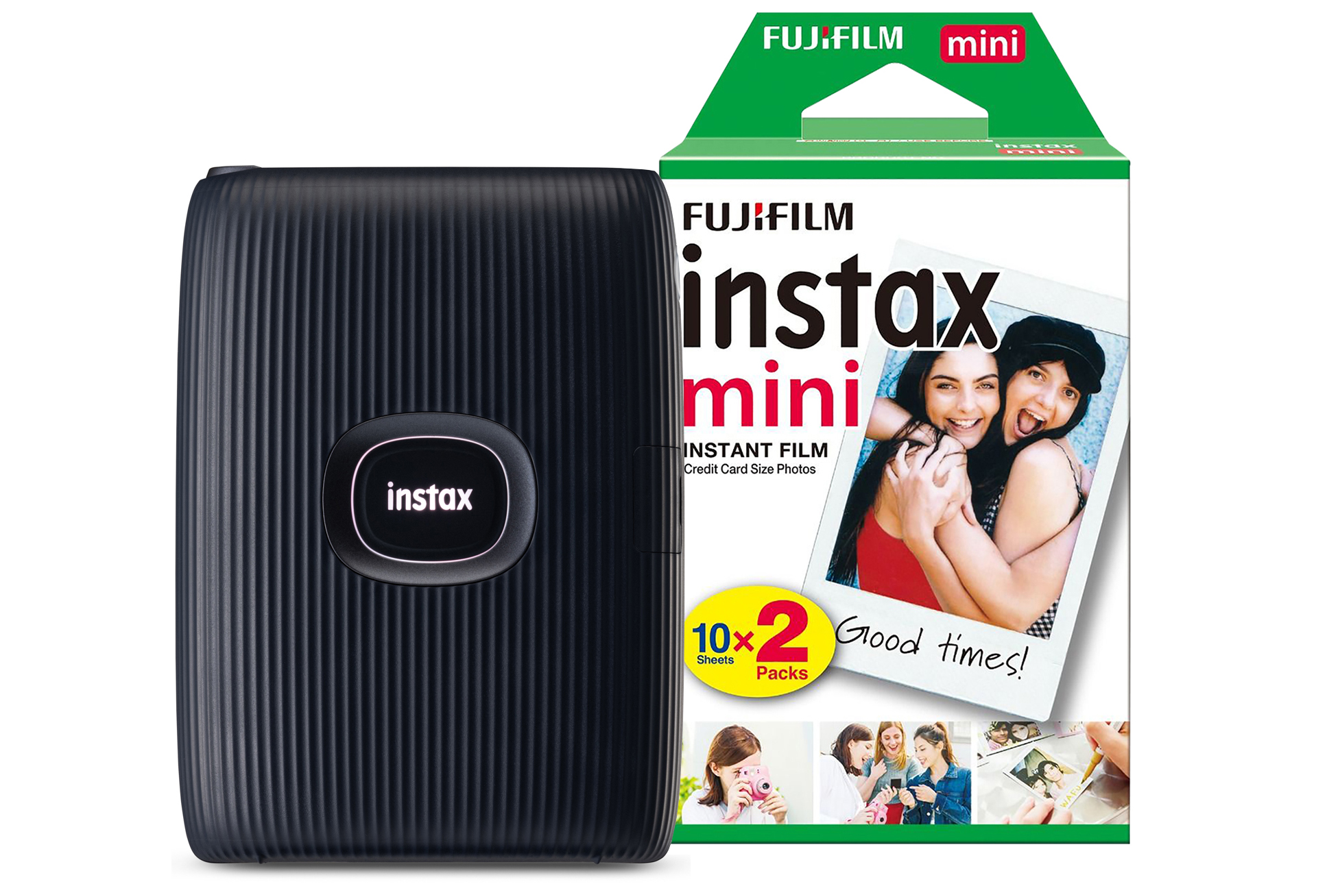 16767272+20 FUJI Instax Mini Link 2 Wireless Photo Printer with 20 Shot Pack - Space Blue