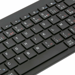 Targus AKB863BE keyboard Home Bluetooth AZERTY Belgian Black
