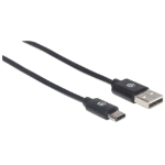 Manhattan 354936 cable USB USB 2.0 3 m USB C USB A Negro