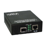 AddOn Networks ADD-GMC-SFP-POE network media converter 1000 Mbit/s Black