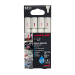 Uni-Ball 4 Pack Chalk Markers Medium Tip 1.8-2.5mm White