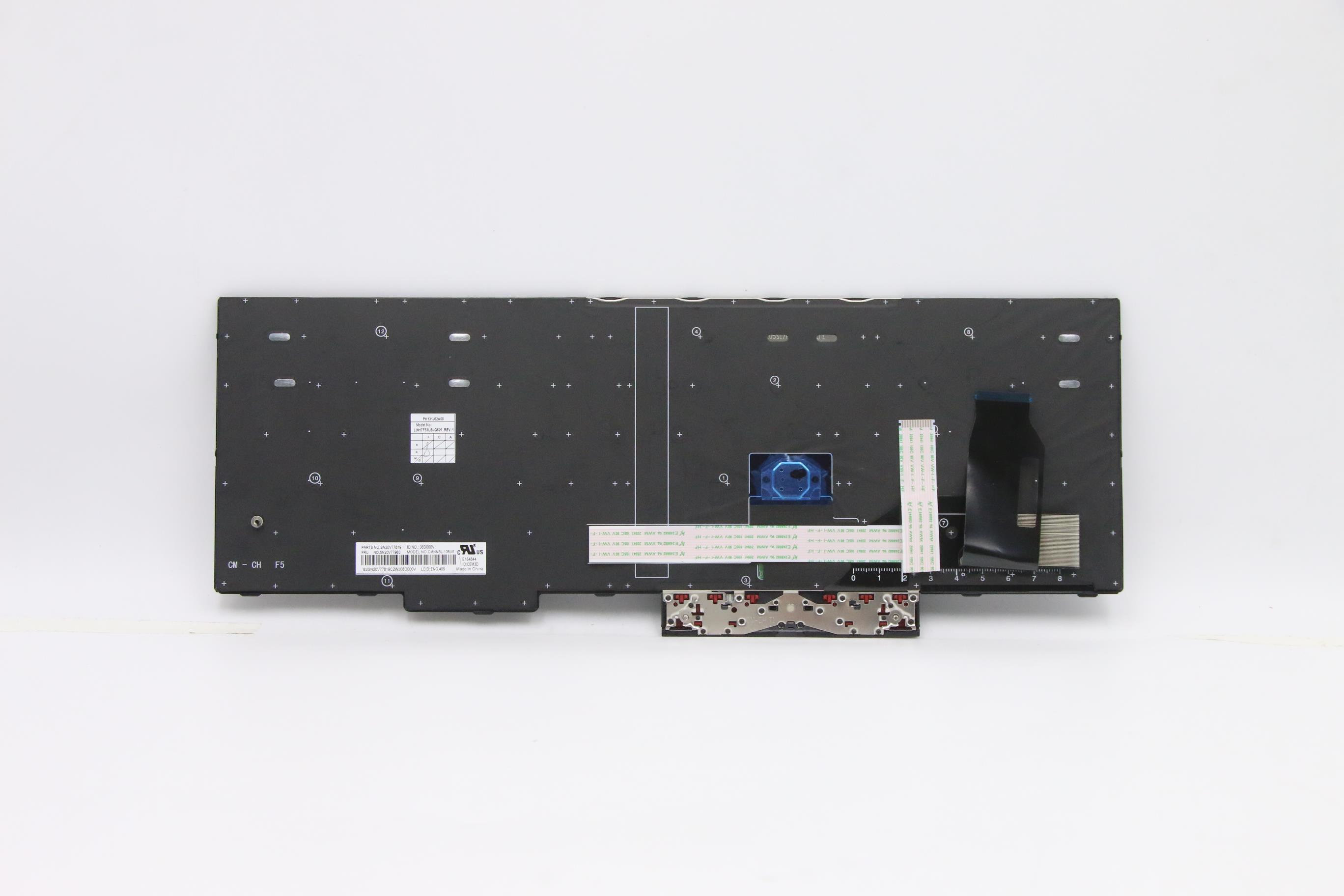 Image of Lenovo 5N20V78051 notebook spare part Keyboard