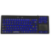 Seal Shield Seal Silk Glow keyboard Universal USB QWERTY US English Black