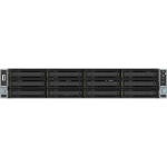 Intel R2312WF0NPR server barebone Intel® C624 LGA 3647 (Socket P) Rack (2U) Zwart, Grijs