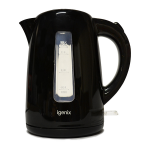 Igenix IG7205 electric kettle 1.7 L Black 3000 W