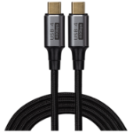 Maplin Pro USB-C to USB-C Cable Braided 100W PD V4.0 8K@60Hz 40Gbps 1.2m