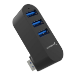 Sabrent HB-R3MB interface hub USB 2.0 5000 Mbit/s Black