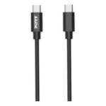Port Designs 900074/10 USB cable USB 3.2 Gen 1 (3.1 Gen 1) 1 m USB C Black