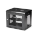 StarTech.com 2 Post 9U 19" Wall Mount Network Cabinet - Adjustable Depth 6-15"- Locking IT Switch Depth Enclosure - Vented Computer/Electronics Equipment Data Rack w/Shelf & Hook & Loop Tape