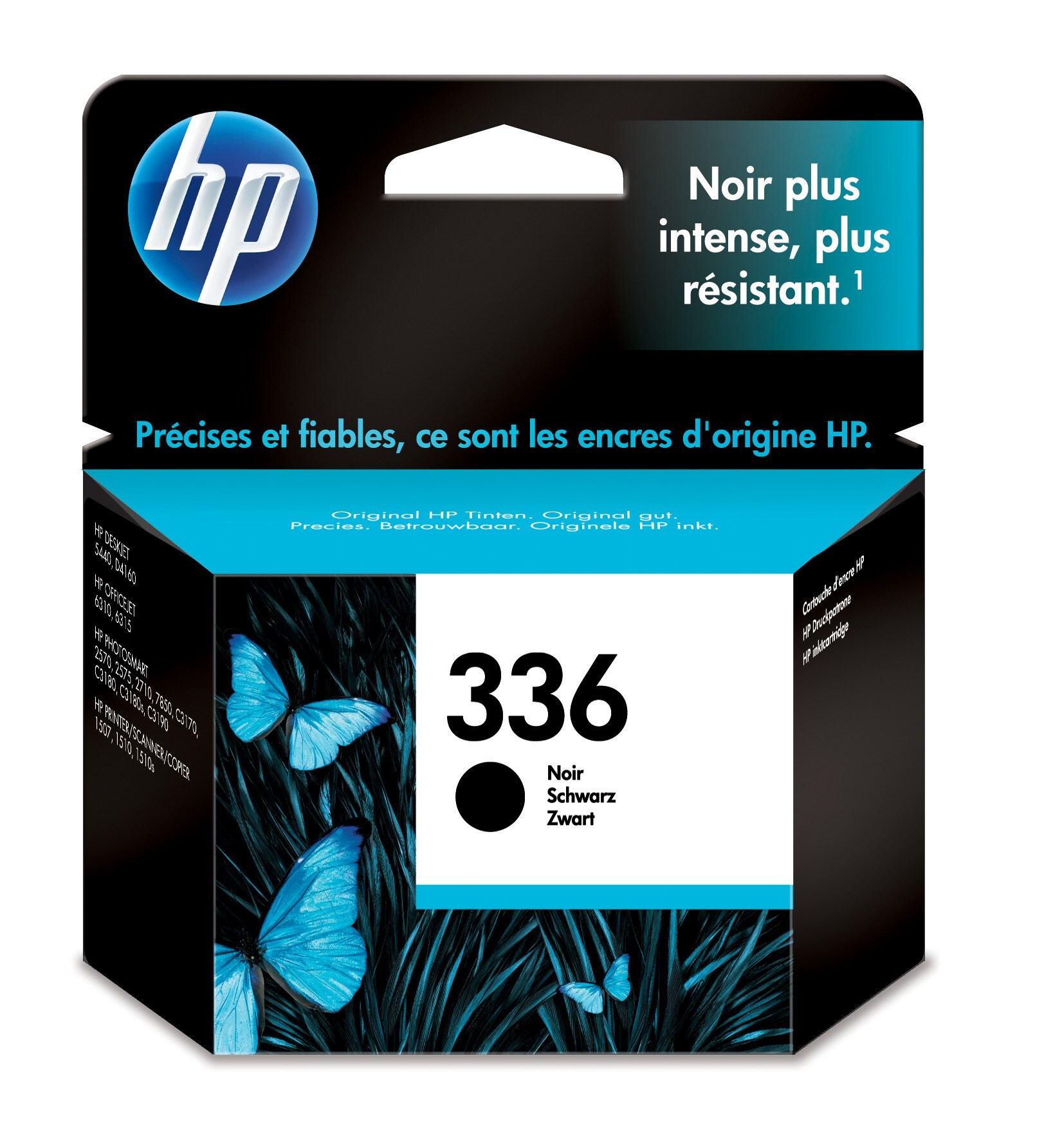 HP C9362EE/336 Printhead cartridge black, 220 pages ISO/IEC 24711 5ml for HP DeskJet D 4160/5440/OfficeJet 6310/PhotoSmart C 3180/PSC 1510