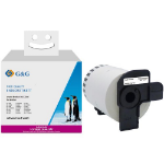G&G Image 19712 DirectLabel Etikettes white (replaces Brother DK22246) for Brother QL 12-103.6mm