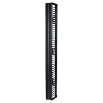 APC Valueline, Vertical Cable Manager for 2 & 4 Post Racks, 84"H X 6"W, Single-Sided with Door