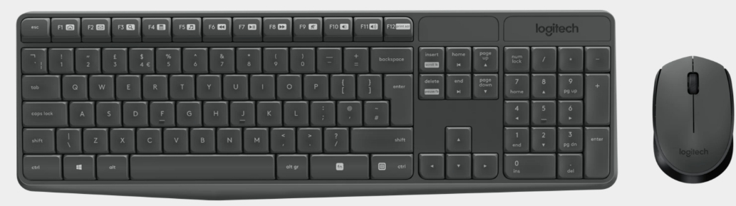 Logitech MK235 Wireless Keyboard and Mouse Combo
