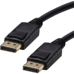 Cablenet 1m DisplayPort Male 1.2 - DisplayPort Male 1.2 (4Kx2K@60Hz) Black PVC