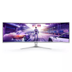 Philips Evnia 8000 49M2C8900L/75 computer monitor 124.5 cm (49") 5120 x 1440 pixels Dual QHD QD-OLED White