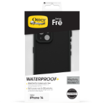 OtterBox Fre Case for iPhone 14 for MagSafe, Waterproof (IP68), Shockproof, Dirtproof, Sleek and Slim Protective Case with built in Screen Protector, x5 Tested to Military Standard, Black