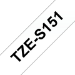 Brother TZE-S151 DirectLabel black on Transparent extra strong 24mm x 8m for Brother P-Touch TZ 3.5-24mm/HSE/36mm/6-24mm/6-36mm