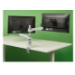 R-Go Tools Monitor arm R-Go Zepher Dual, for two monitors, fully adjustable, 0- 8 kg load capacity, 100% circular, black