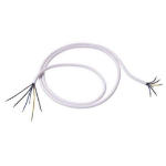 Bachmann H05VV-F 5G 2.5mm2 Wit 2 m