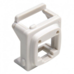 TE RJ45 Keystone to Australian Style Bezel |10 Pack White