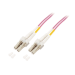 M-Cab 7003403 InfiniBand/fibre optic cable 3 m LC Violet