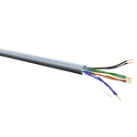 ROLINE UTP Cable Cat.6, Solid Wire, AWG24, halogen-free, grey 300 m