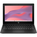 HP Fortis 11 G10 Intel® N N100 Chromebook 11.6" HD 4 GB LPDDR5-SDRAM 32 GB eMMC Wi-Fi 6E (802.11ax) ChromeOS Black