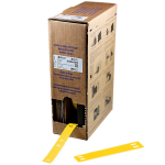 Brady BM-10X60-7598-YL cable marker Yellow Polyester 500 pc(s)