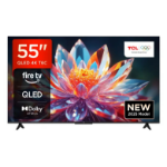 TCL T6C -UK 55 inch QLED 4K HDR 10+ Dolby Vision & Atmos Smart Fire TV