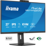 iiyama ProLite XB2797QSNPH-B1 27IN IPS LCD 4MS 2560X1440 350CD/M2 HDMI/DP/USB 2 computer monitor 68.6 cm (27") 2560 x 1440 pixels Quad HD Black
