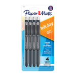 PAPERMATE PM InkJoy Gel .07 Blk Pk4 Bx6