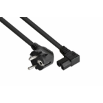 Kabelmeister SK0151-S010 power cable Black 1 m Power plug type E+F IEC C15