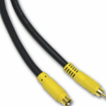 C2G 12ft Value Series Bi-Directional S-Video -> RCA Type Cable S-video cable 3.6 m S-Video (4-pin) Black