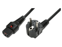 Microconnect EL249S power cable Black 1 m C13 coupler