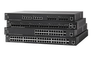 Cisco SX550X-24F 24-PORT 10G SFP+ STACKABLE MANAGED SWITCH L3 Black