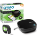 DYMO LetraTag 200B Bluetooth Label Maker | Compact Label Printer | Connects Through Bluetooth Wireless Technology to iOS and Android | Includes 1 White Paper Label Tape | Black