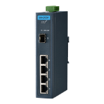 Advantech EKI-2725F Unmanaged L2 Gigabit Ethernet (10/100/1000) Black
