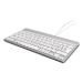 R-Go Tools Ergonomic keyboard R-Go Compact Break, compact keyboard with break software, QWERTZ (CH), wired, white