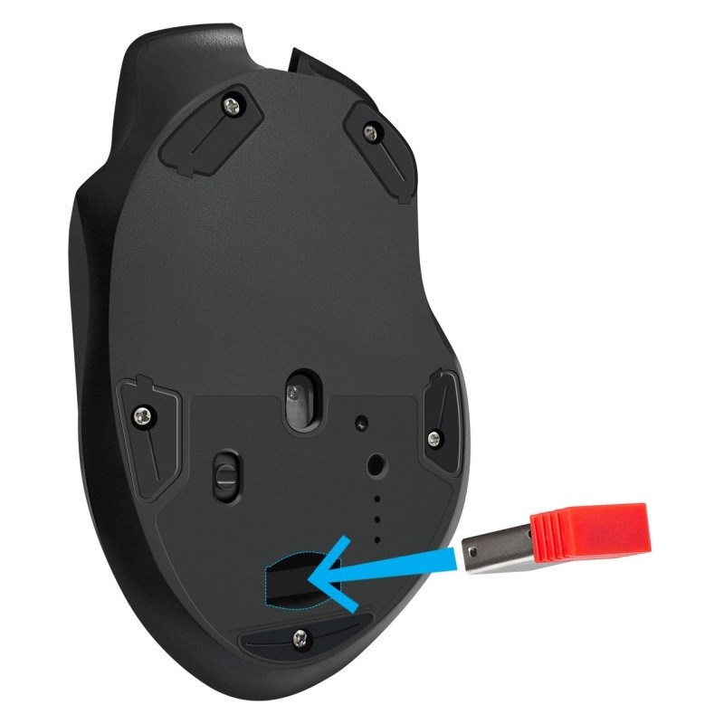 DFN MOUSE DEFENDER GM-213 THUNDER RF 1600dpi 8P BLACK