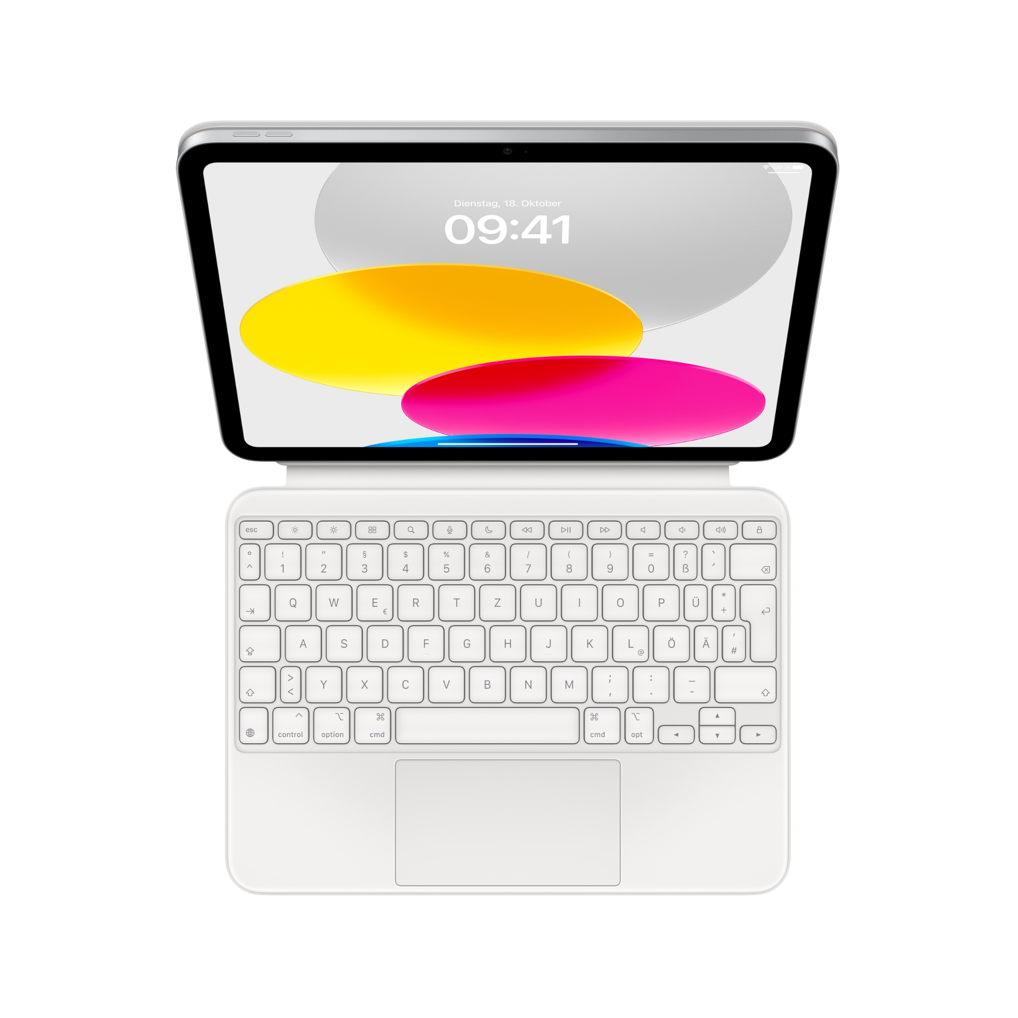 Photos - Keyboard Apple Magic Aluminium QWERTZ German MQDP3D/A 
