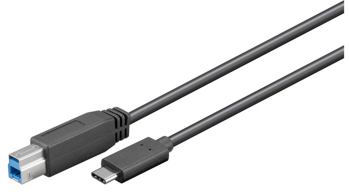 Microconnect W127021088 USB cable 3 m USB 3.2 Gen 1 (3.1 Gen 1) USB C USB B Black