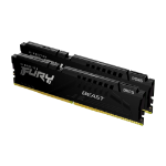 Kingston Technology FURY Beast 64GB 6000MT/s DDR5 CL40 DIMM (Kit of 2) Black XMP