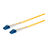 Monoprice 38449 InfiniBand/fibre optic cable 39.4" (1 m) LC OFNR Yellow