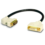 Tripp Lite P562-001-45L DVI cable 11.8" (0.3 m) DVI-D Black