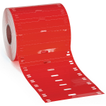 Brady BPT-7510-7598-RD cable marker Red Polyester 1000 pc(s)