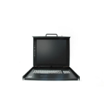 LevelOne KVM-0115DE rack console 38,1 cm (15") 1024 x 1786 Pixels