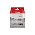 Canon 2932B012/PGI-520PGBK Ink cartridge black pigmented twin pack, 2x324 pages ISO/IEC 24711 19ml Pack=2 for Canon Pixma IP 3600/MP 980