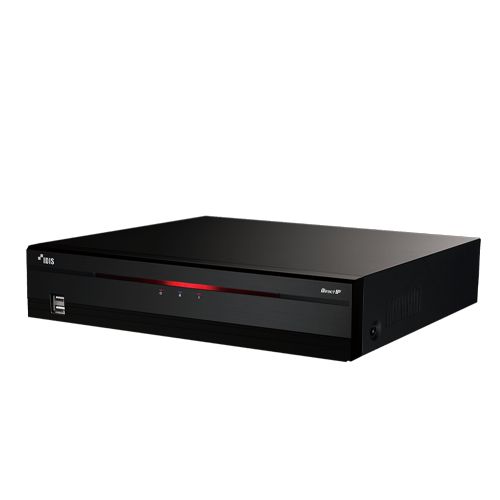 16CH NVR + 8 Ports PoE,  480ips @ 2MP, 180 Mbps  Throughput, H.265, 2TB HDD, UHD Display