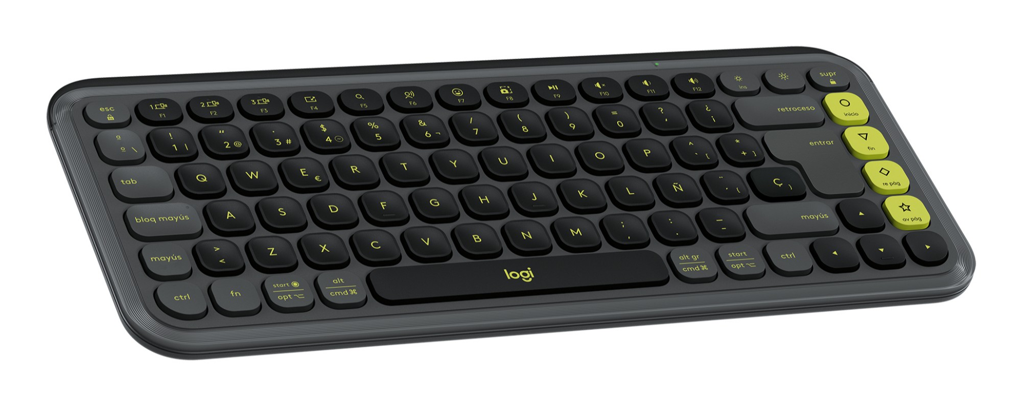 Logitech 920-013068 keyboard Universal Bluetooth QWERTY Spanish Graphite