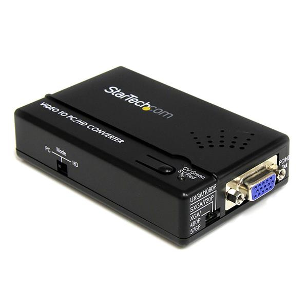 StarTech.com Composite and S-Video to VGA Video Scan Converter